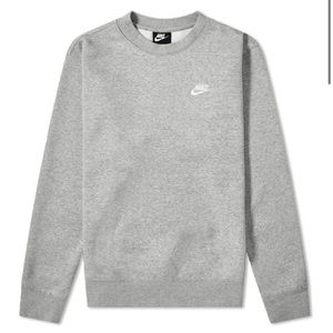 Nike Club Grey Crew Sweater